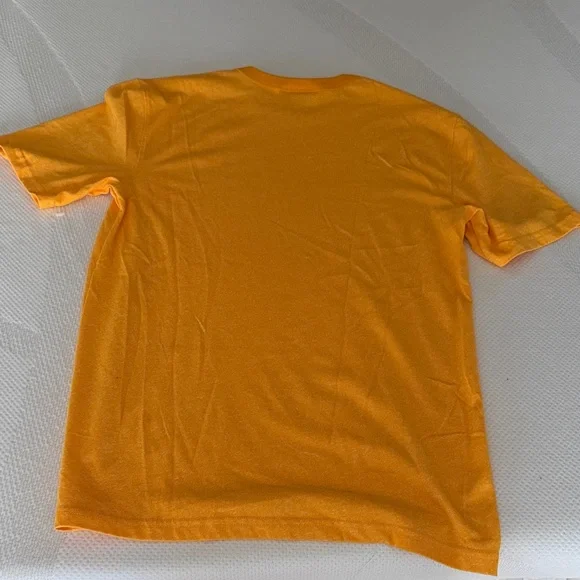 Champion Yellow-Orange Script Logo Tee - Picture 3 of 5